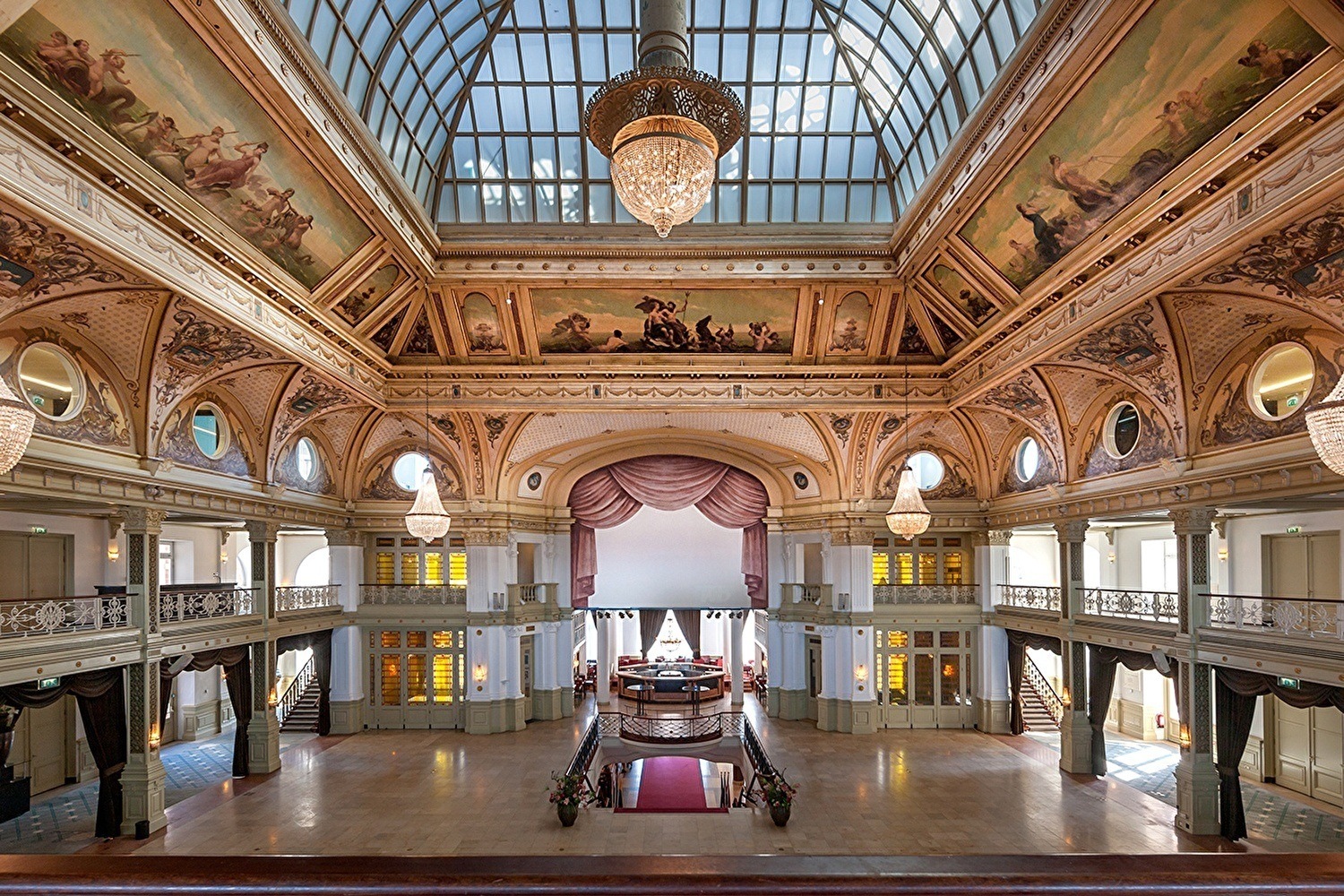 Historic Kurhaus building in Germany